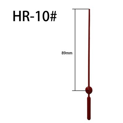 Kazalec ure HR-10# rdečih sekund
